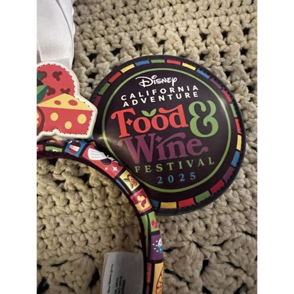 Disneyland DCA Food & Wine Festival 2025 Chef Mickey‎ Ears Headband New